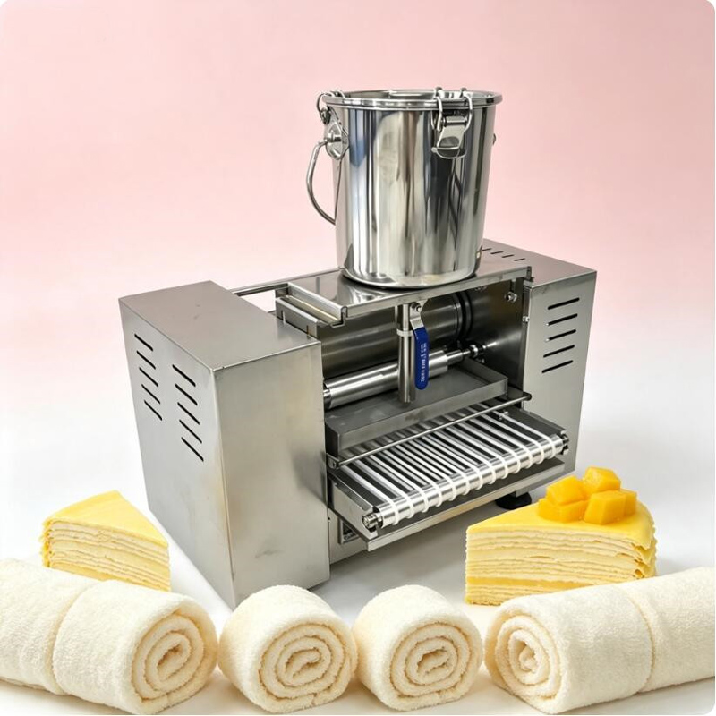 Crepe Maker Non Stick - Automatische Durian Layer Cake Skin Spring