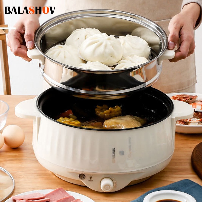 Kitchen Appliances For Sale - 220V Multi-Fornuizen Enkele/Dubbele Laag Elektrische Pot