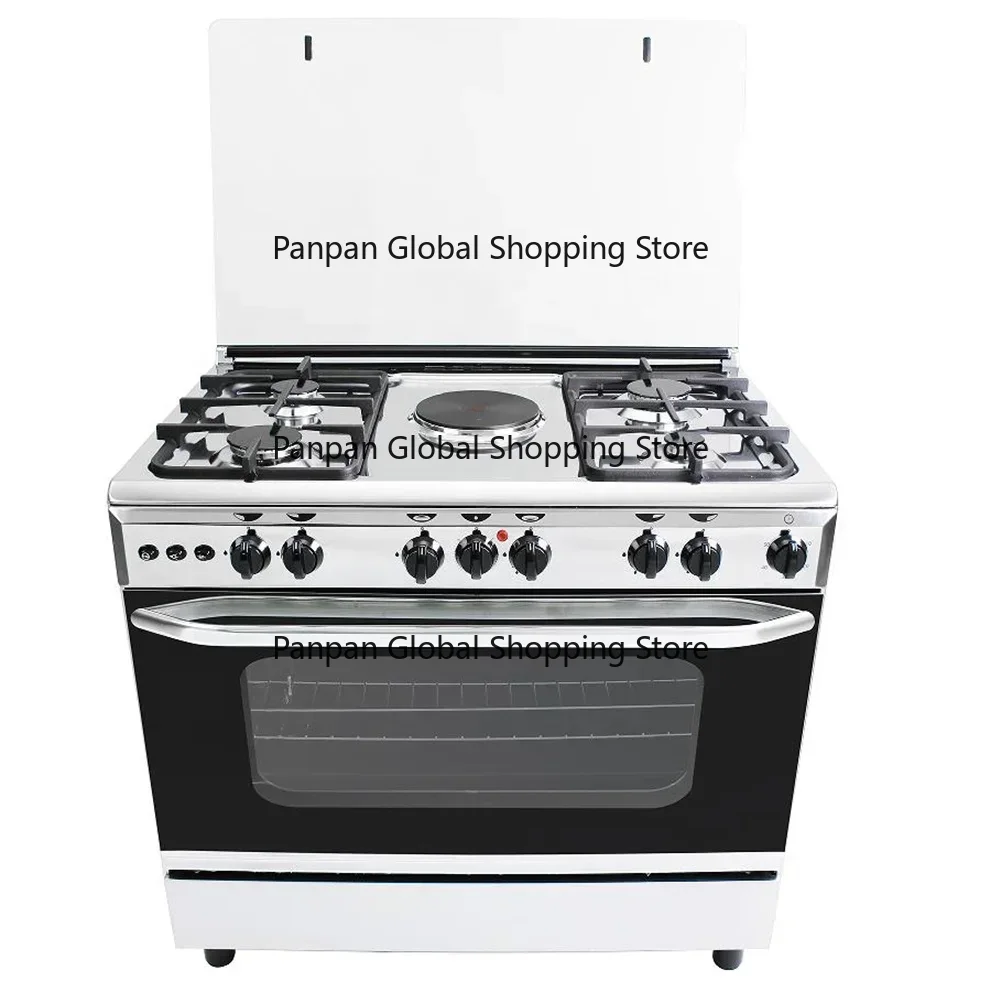 Kitchen Appliances Built In - Vrijstaand fornuis met 5 branders, elektrisch,