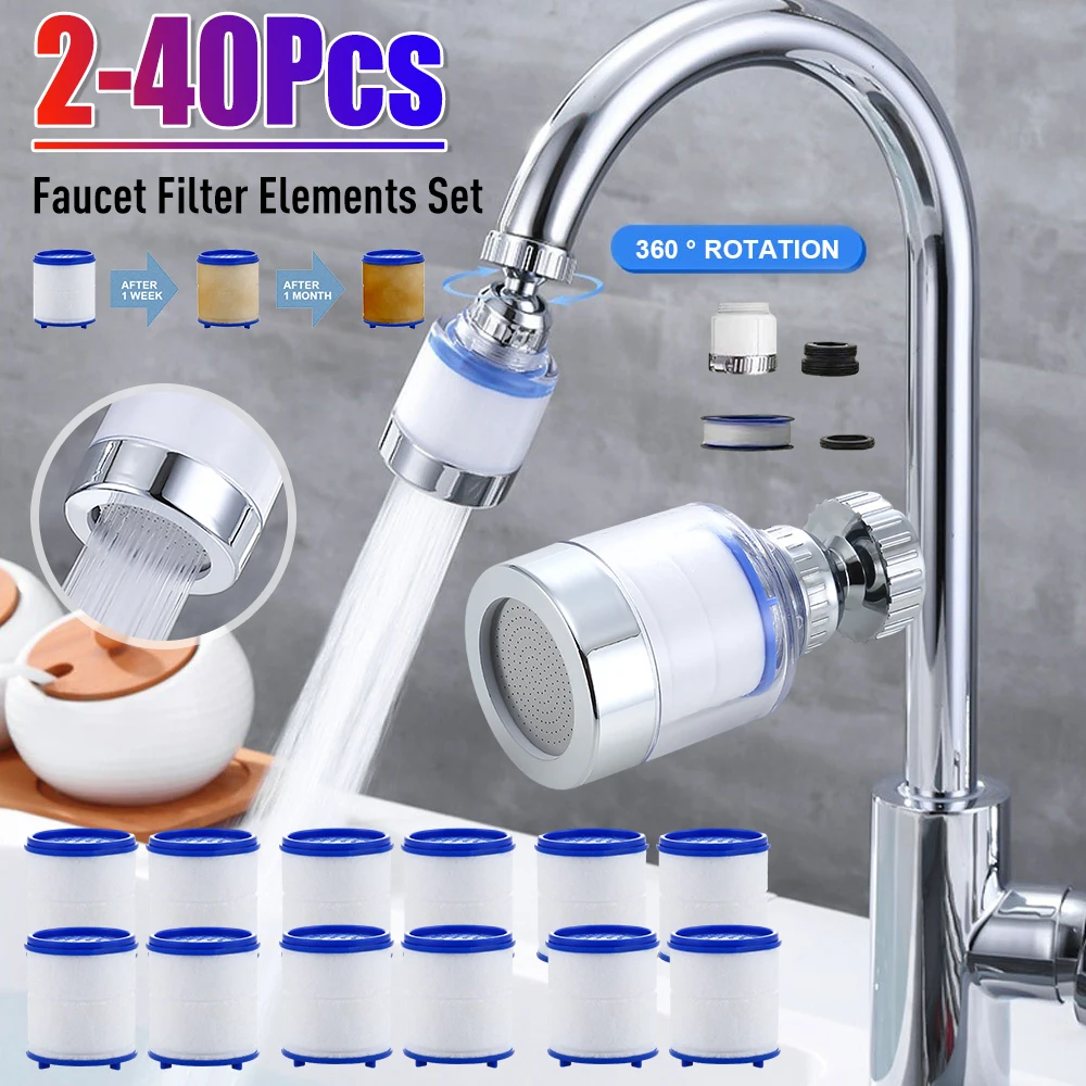 Kitchen Appliances Unit - Kraanfilterelement Waterzuiveringsfilter Verwijder chloor Zware metalen