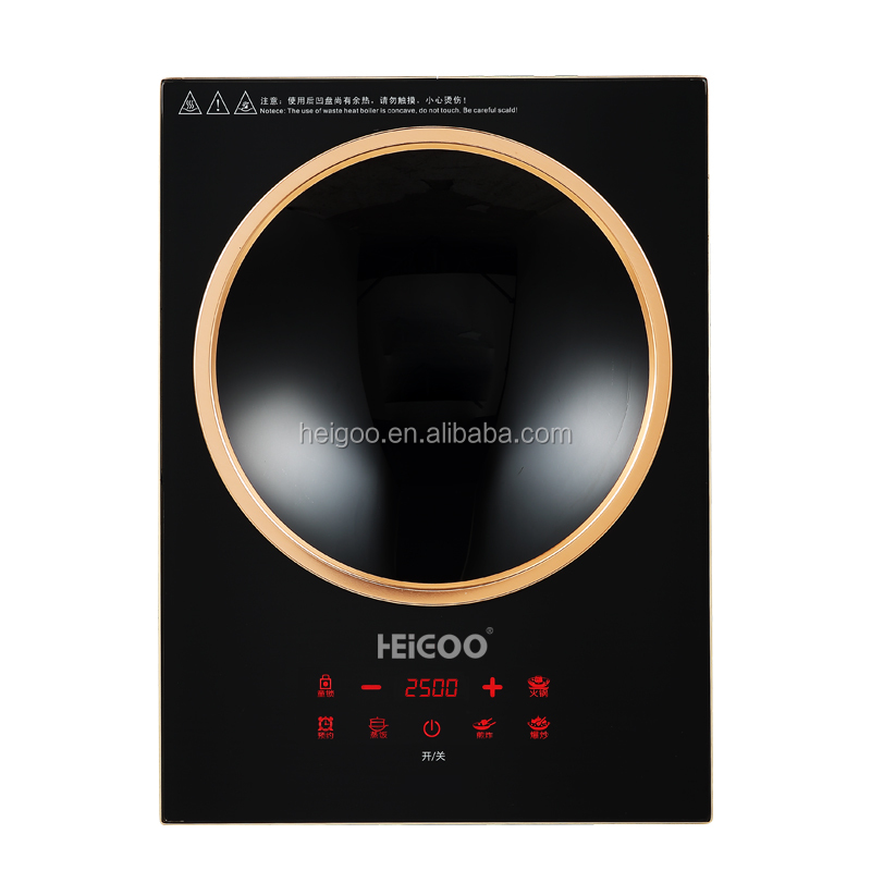 Induction Cooktop Portable - Ingebouwde en draagbare concave elektrische inductiekookplaat