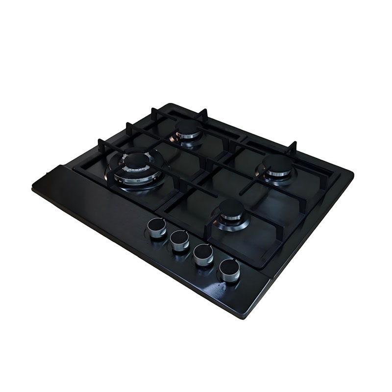 Kitchen Appliances Built In - 4-pits gasfornuis, roestvrij staal, tafelmodel en