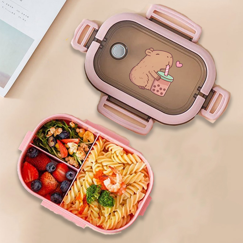 Kitchen Appliances Organizer - Capybara Bento Lunchbox Anime Dieren Print