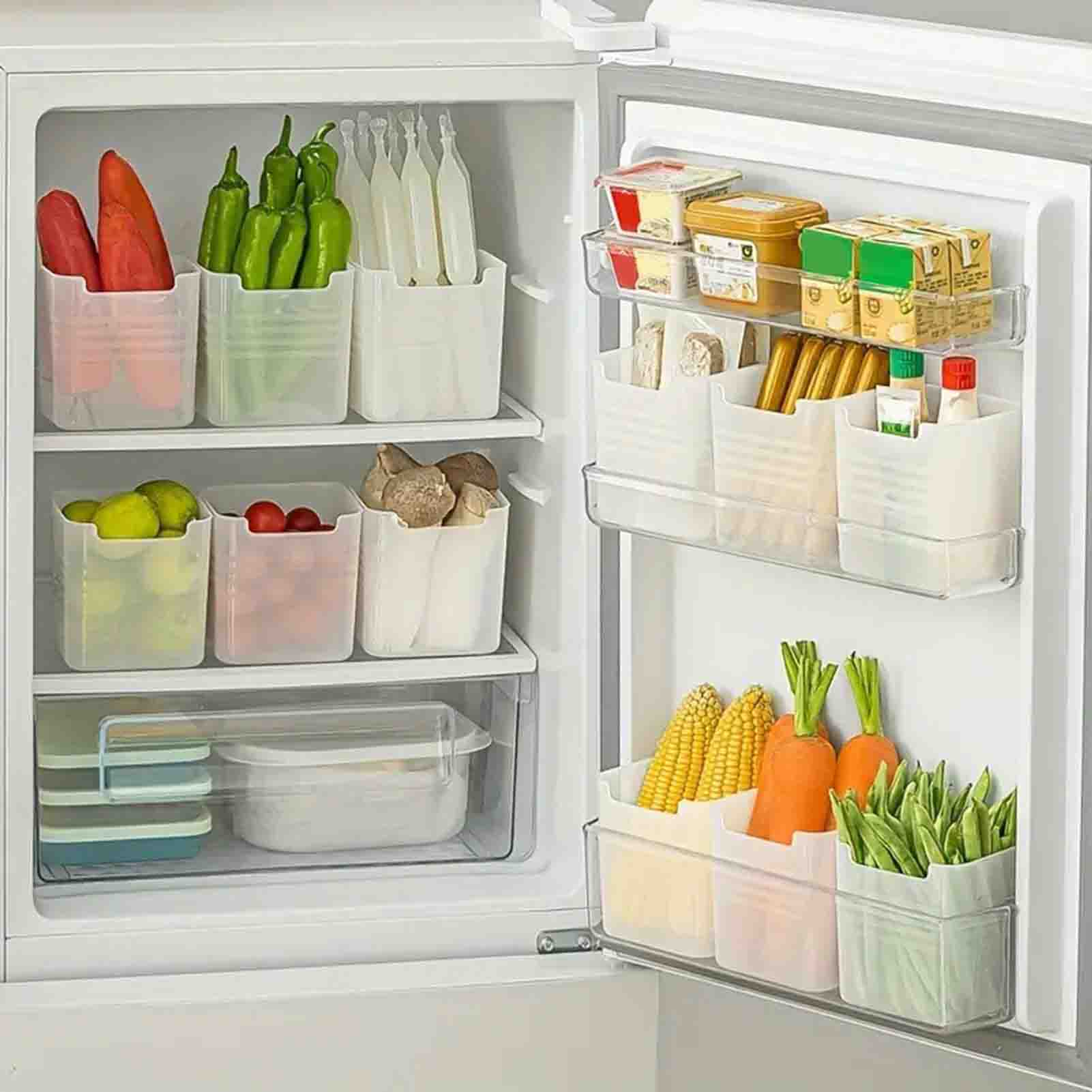 Kitchen Appliances Storage - 3pcs Keuken Opslag Mand 10*11*8.5cm Koelkast