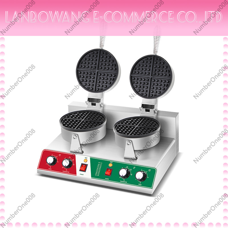 Crepe Maker Non Stick - Draaibare wafelbakplaat met antiaanbaklaag, wafelijzer, crêpemachine