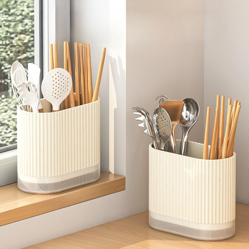 Kitchen Appliances Storage - Huishoudelijke keuken Wandmontage Eetstokjes Houder Afvoer
