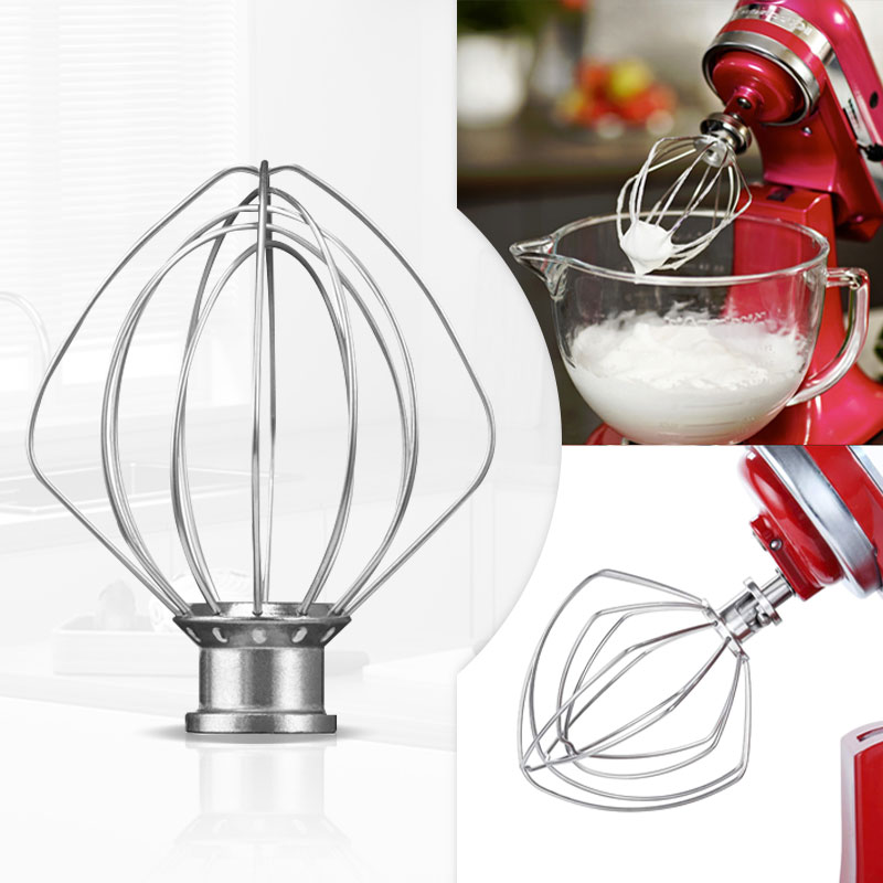 Kitchen Appliances Kitchenaid - Roestvrijstalen draadzweep elektrische mixer accessoire voor