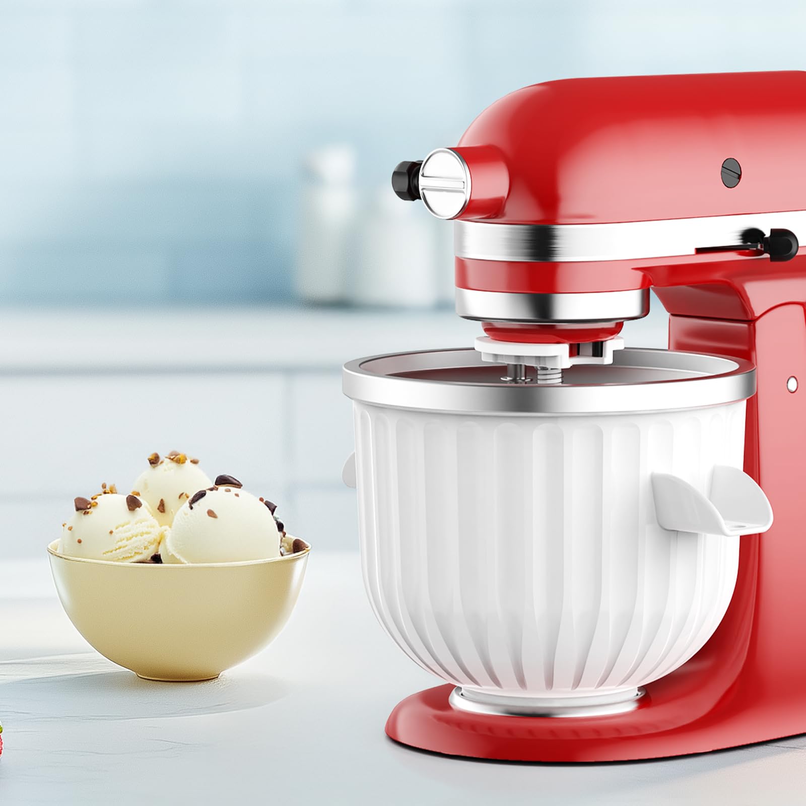 Kitchen Appliances Kitchenaid - 2 Quart ijsmachine-opzetstuk voor KitchenAid standmixer,
