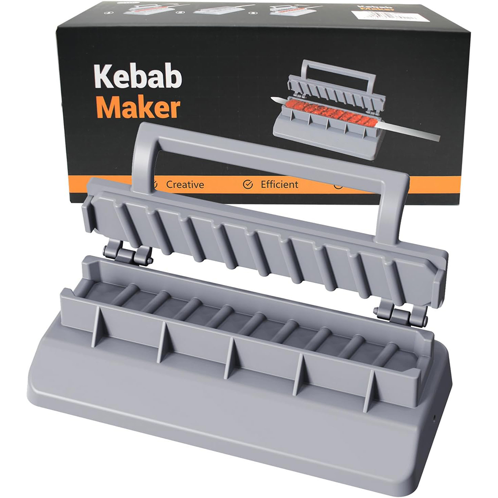 Sandwich Press Grill - LMETJMA Grote Kebab Maker Pers Plastic