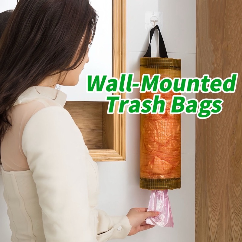 Kitchen Appliances Storage - Huisvuilniszakhouder Wandmontage Plastic zakhouder Dispenser Hangende