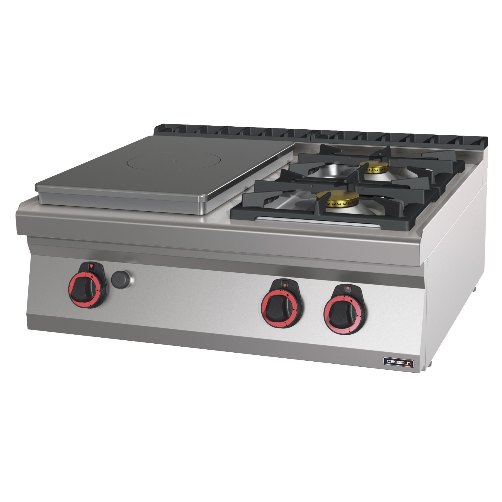 Kitchen Appliances Built In - 80cm gasfornuis, 2 branders, roestvrijstalen keukenfornuis,
