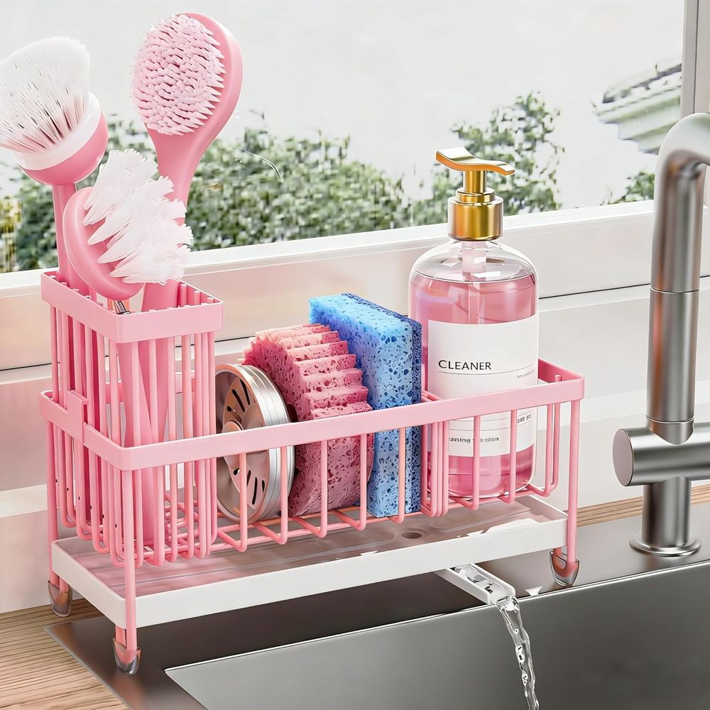 Kitchen Appliances Organizer - Sponshouder of gootsteenorganizer, gootsteenopberger met hoge