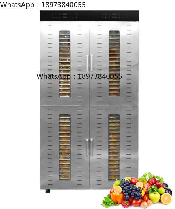 Dehydrator Tray Electric - 96 dienbladen roestvrij staal industriële commerciële