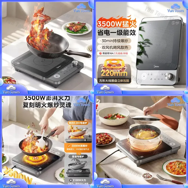 Inductiekookplaat voor thuisge - Induction Cooktop Portable recensie en prijs