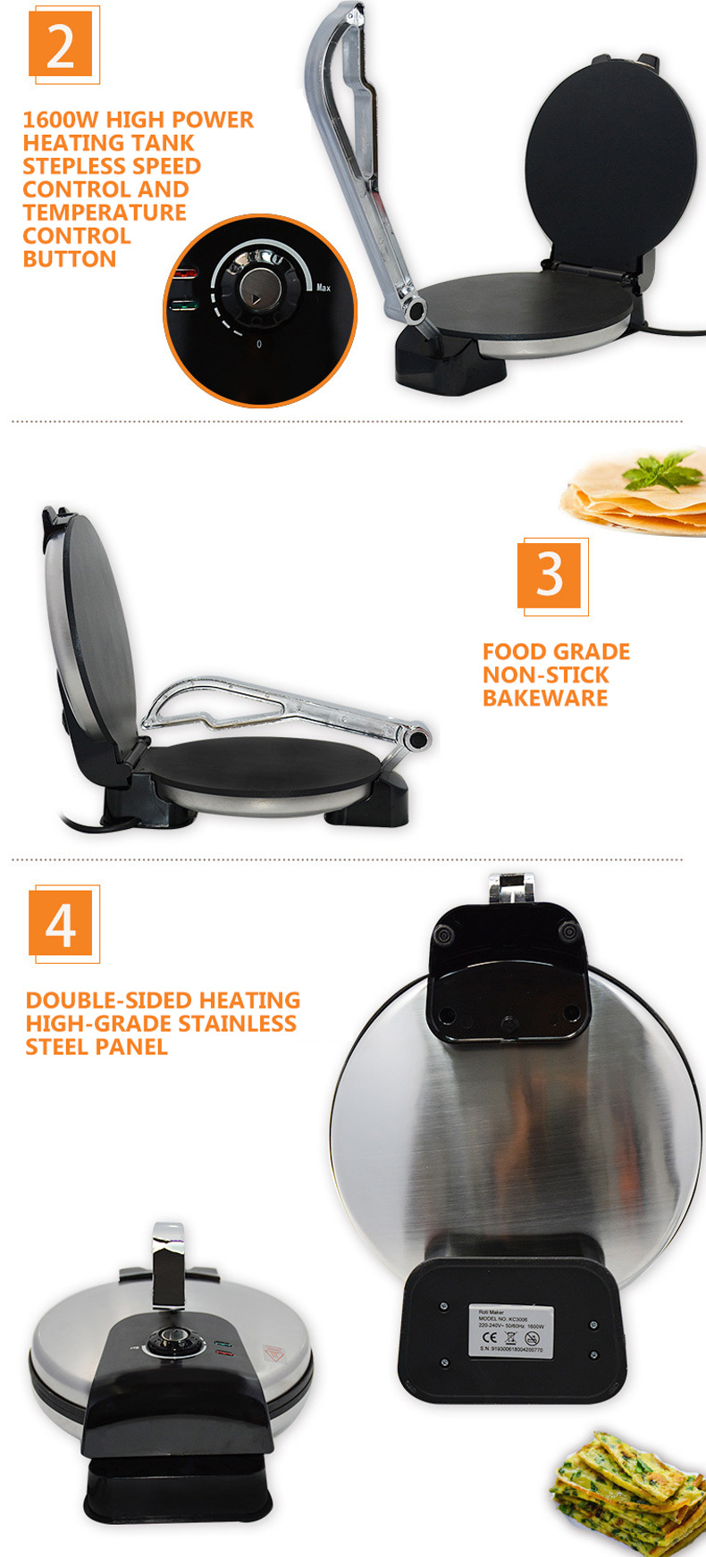 Commerciële Pannenkoek Machine - Crepe Maker Non Stick recensie en prijs