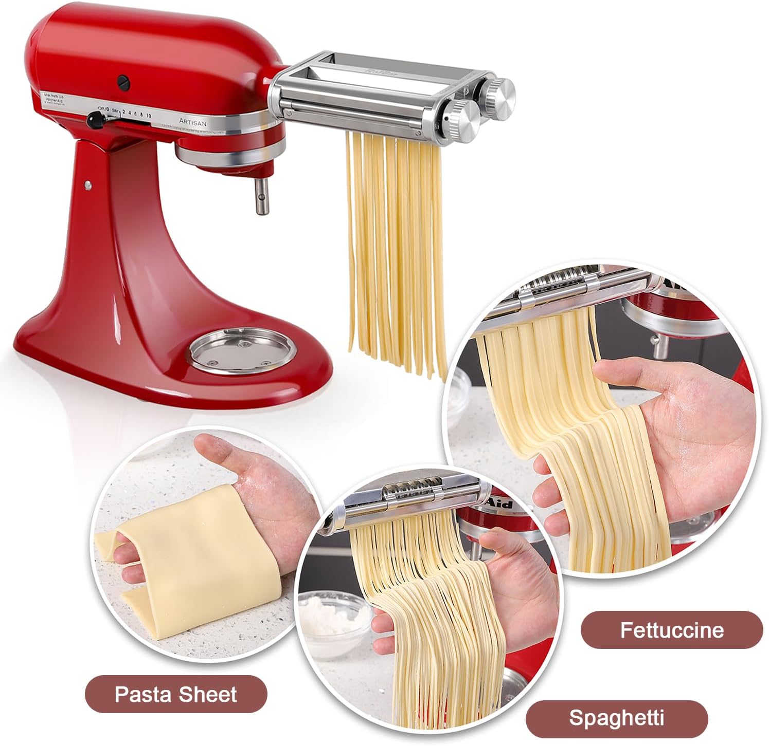 KitchenAid Mixer 3-in-1 Pasta  - Kitchen Appliances Kitchenaid recensie en prijs
