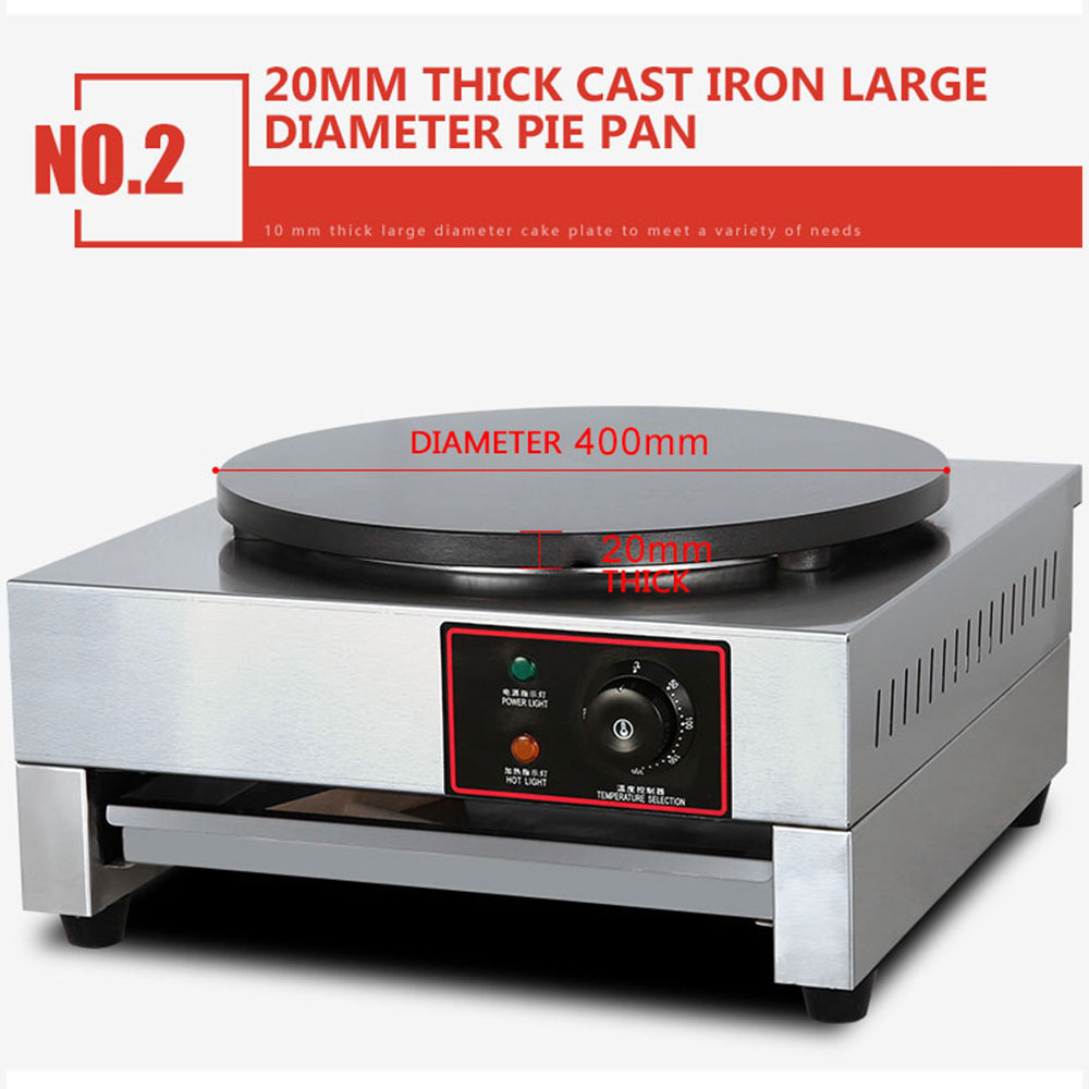 Roestvrijstalen elektrische cr - Crepe Maker Non Stick recensie en prijs