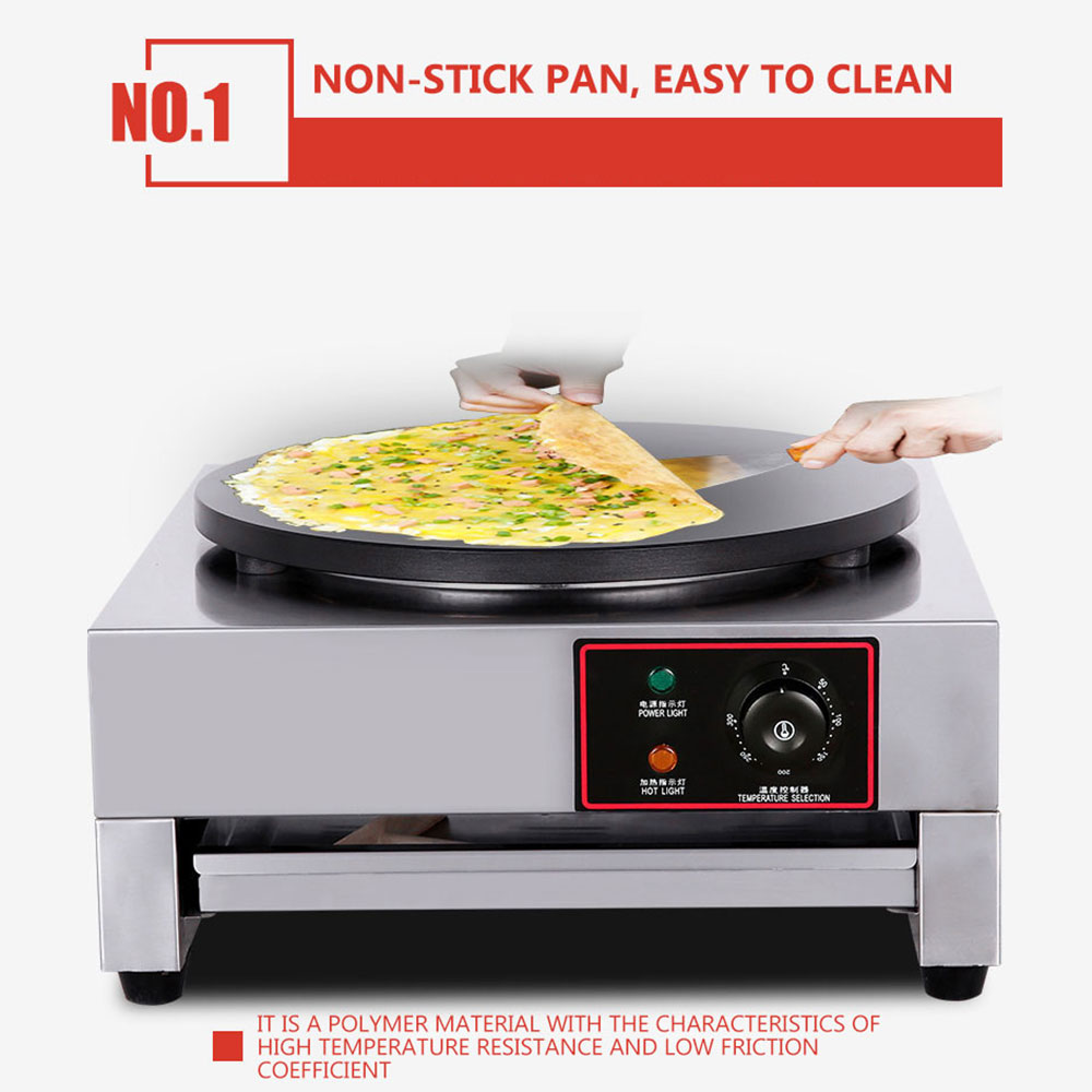 Roestvrijstalen elektrische cr - Crepe Maker Non Stick recensie en prijs
