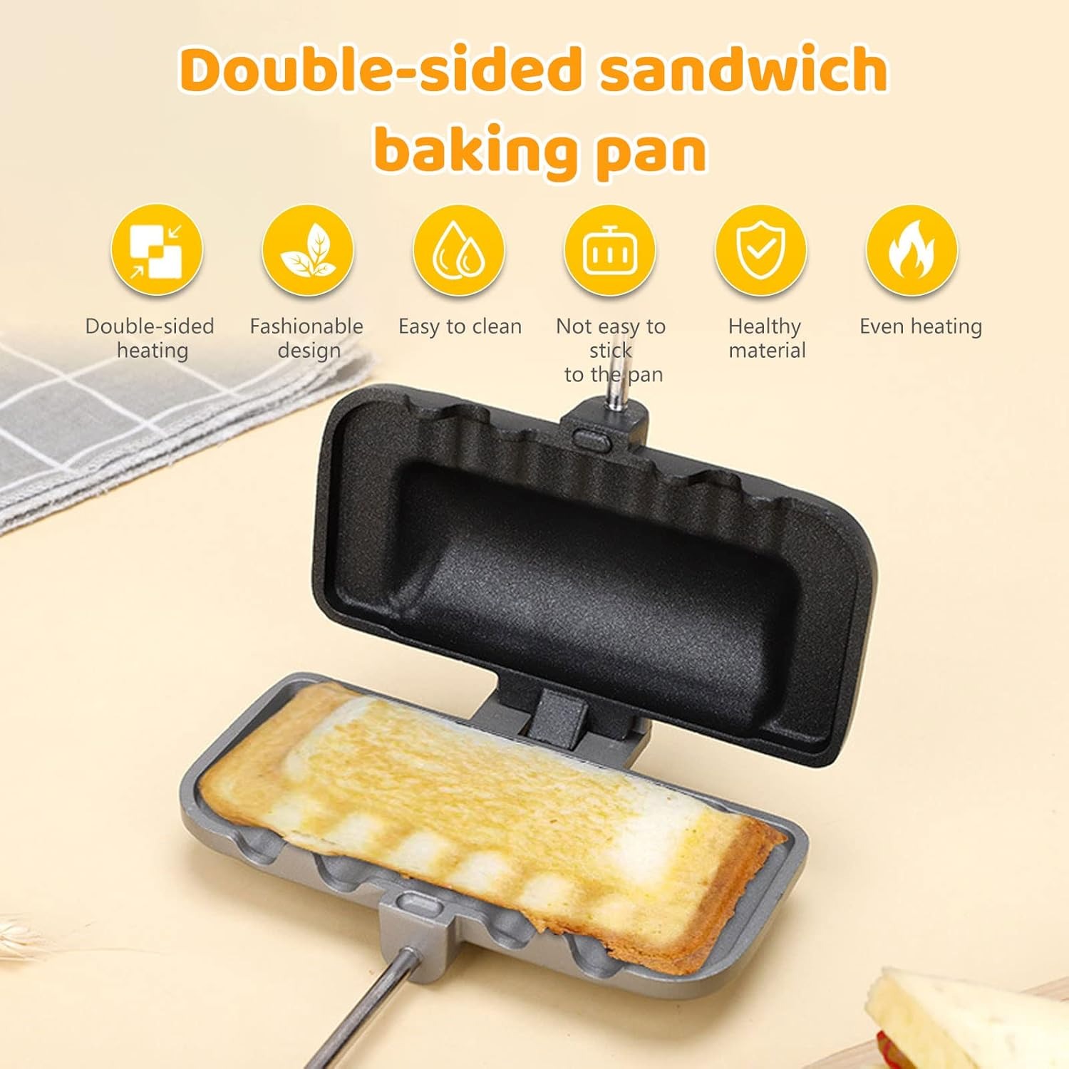 Hot Sandwich Maker, 4w1h Sandw - Sandwich Press Grill recensie en prijs