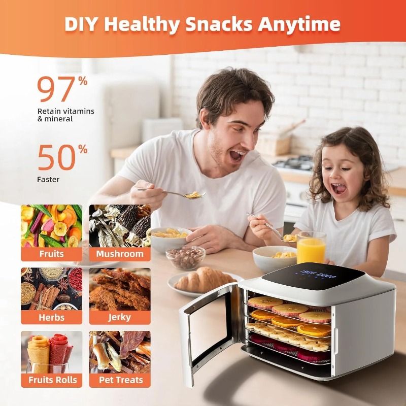 Digitale voedseldroger - Elekt - Dehydrator Tray Electric recensie en prijs