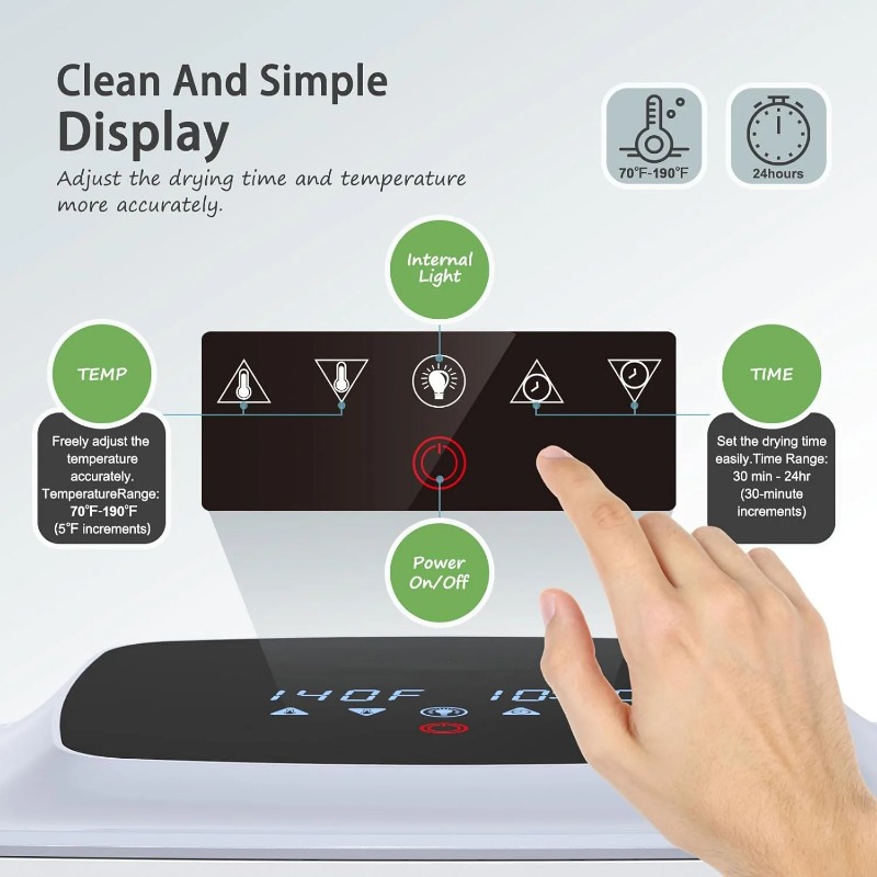 Digitale voedseldroger - Elekt - Dehydrator Tray Electric recensie en prijs