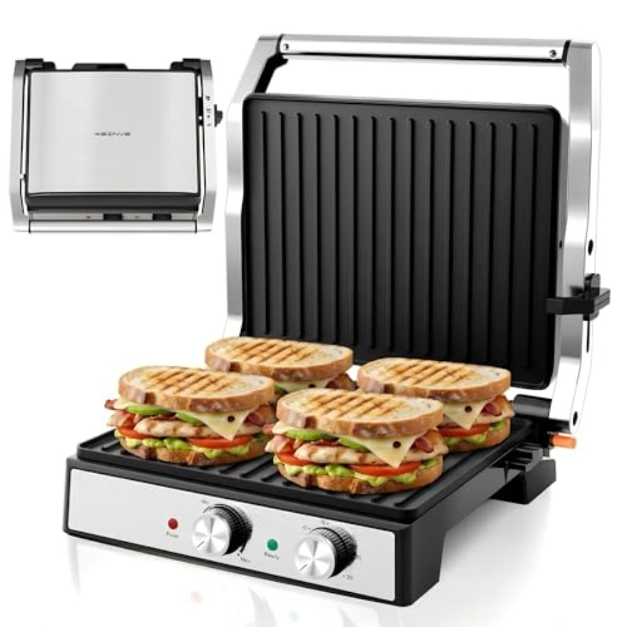 Panini Press Sandwichmaker met - Sandwich Press Grill recensie en prijs