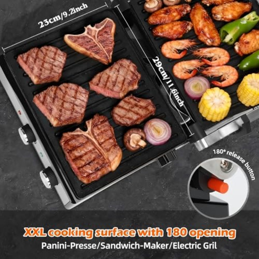 Panini Press Sandwichmaker met - Sandwich Press Grill recensie en prijs