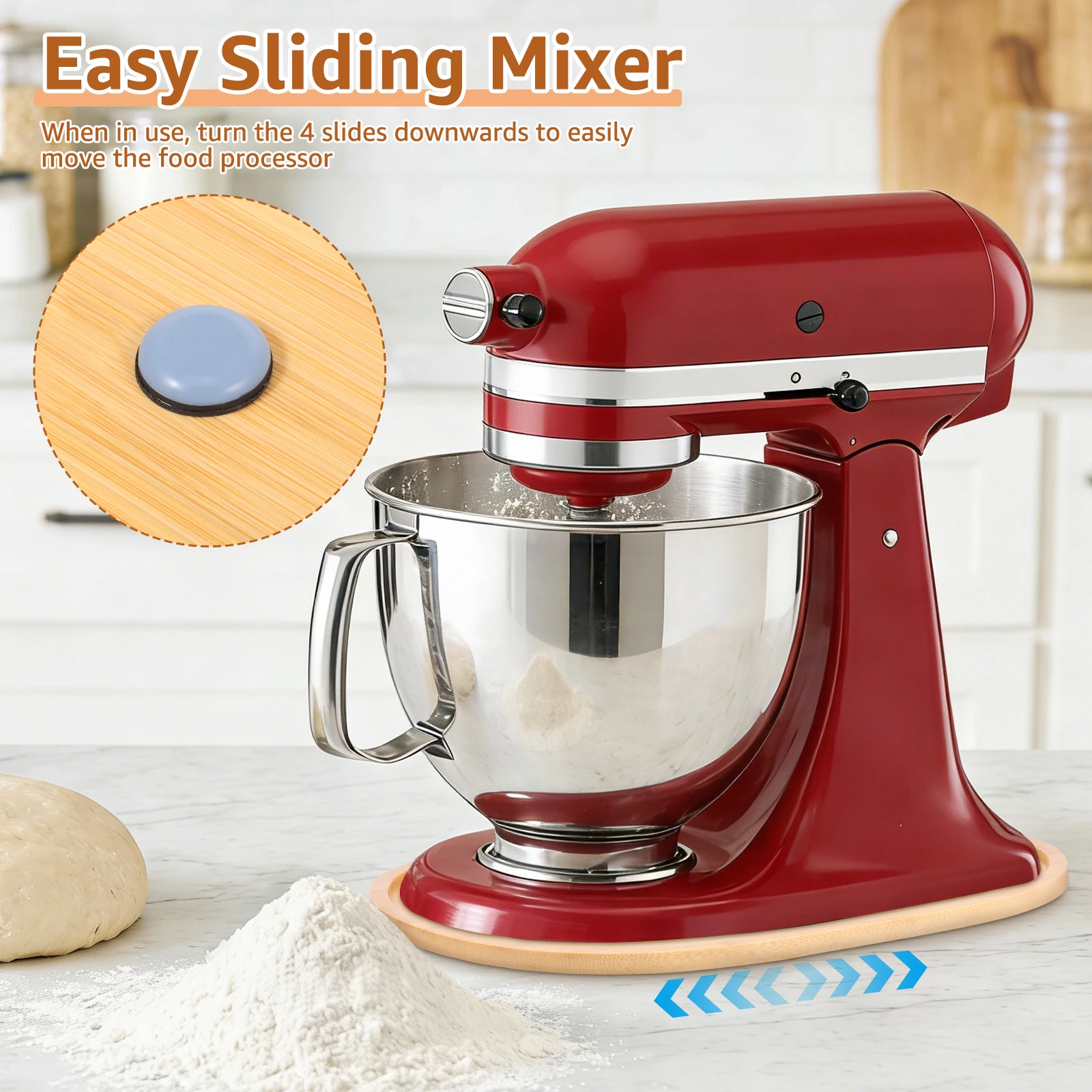 Bamboe Mixer Slider voor Kitch - Kitchen Appliances Kitchenaid recensie en prijs