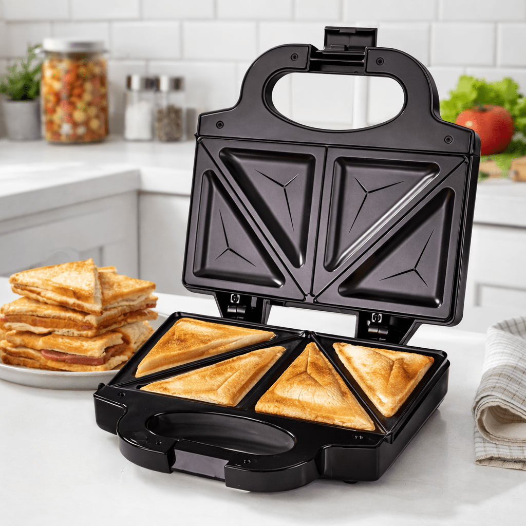 2-in-1 750W snelverhittende sa - Sandwich Press Grill recensie en prijs