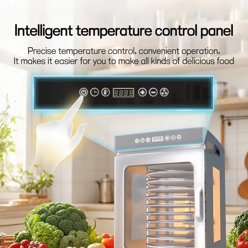 12-bakjes roterende elektrisch - Dehydrator Tray Electric recensie en prijs