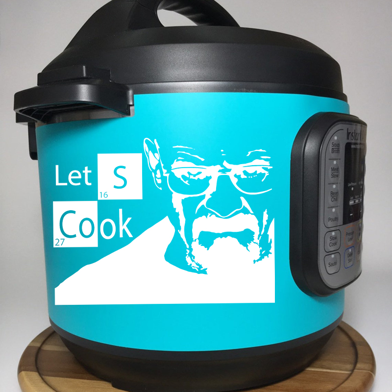 Instant Pot vinyl sticker, keu - Instant Pot Pressure Cooker recensie en prijs