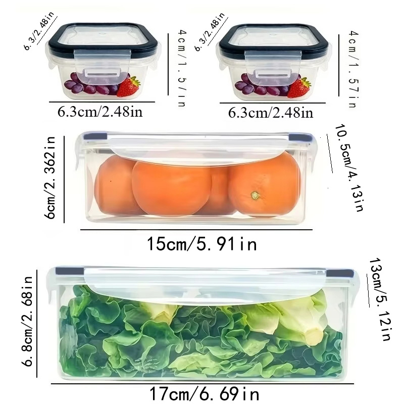 8-delige set inclusief 4 conta - Kitchen Appliances Organizer recensie en prijs