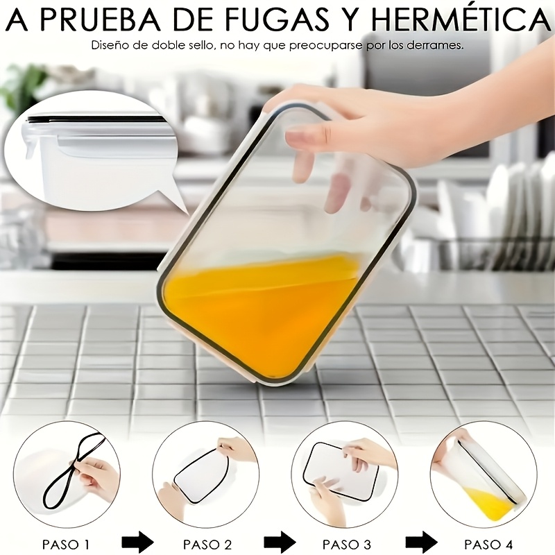 8-delige set inclusief 4 conta - Kitchen Appliances Organizer recensie en prijs