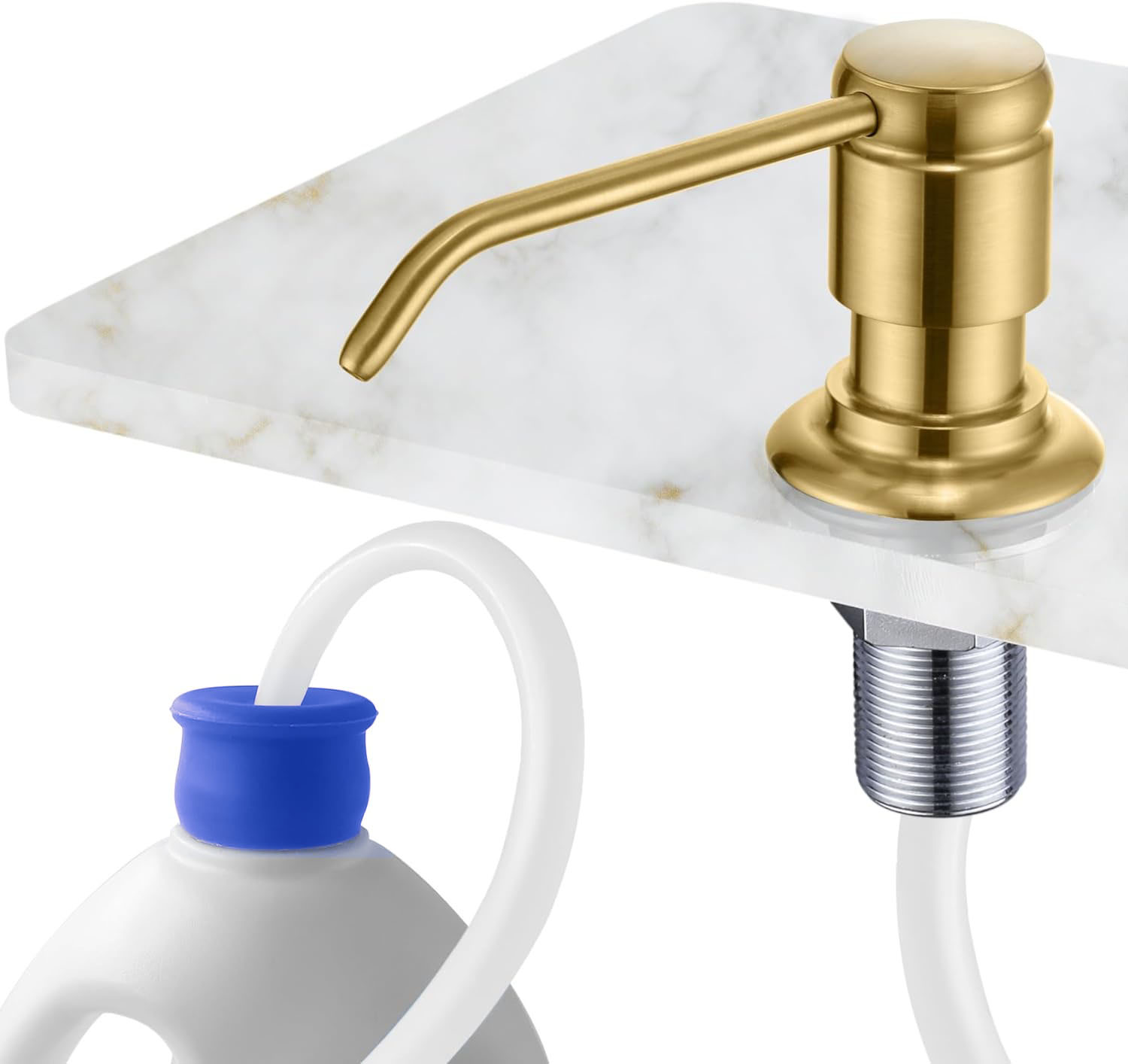 Messing gootsteenzeepdispenser - Kitchen Appliances Built In recensie en prijs