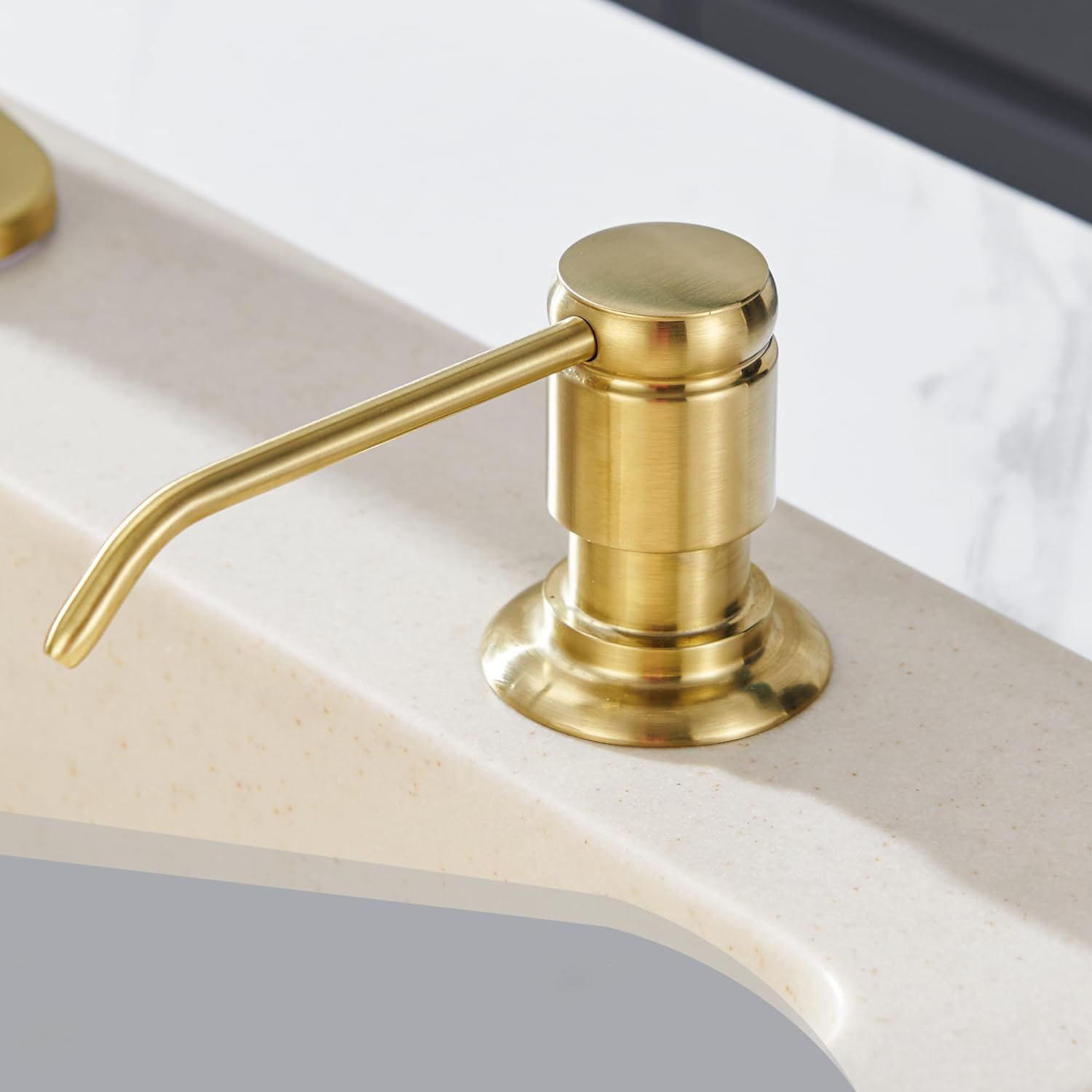 Messing gootsteenzeepdispenser - Kitchen Appliances Built In recensie en prijs