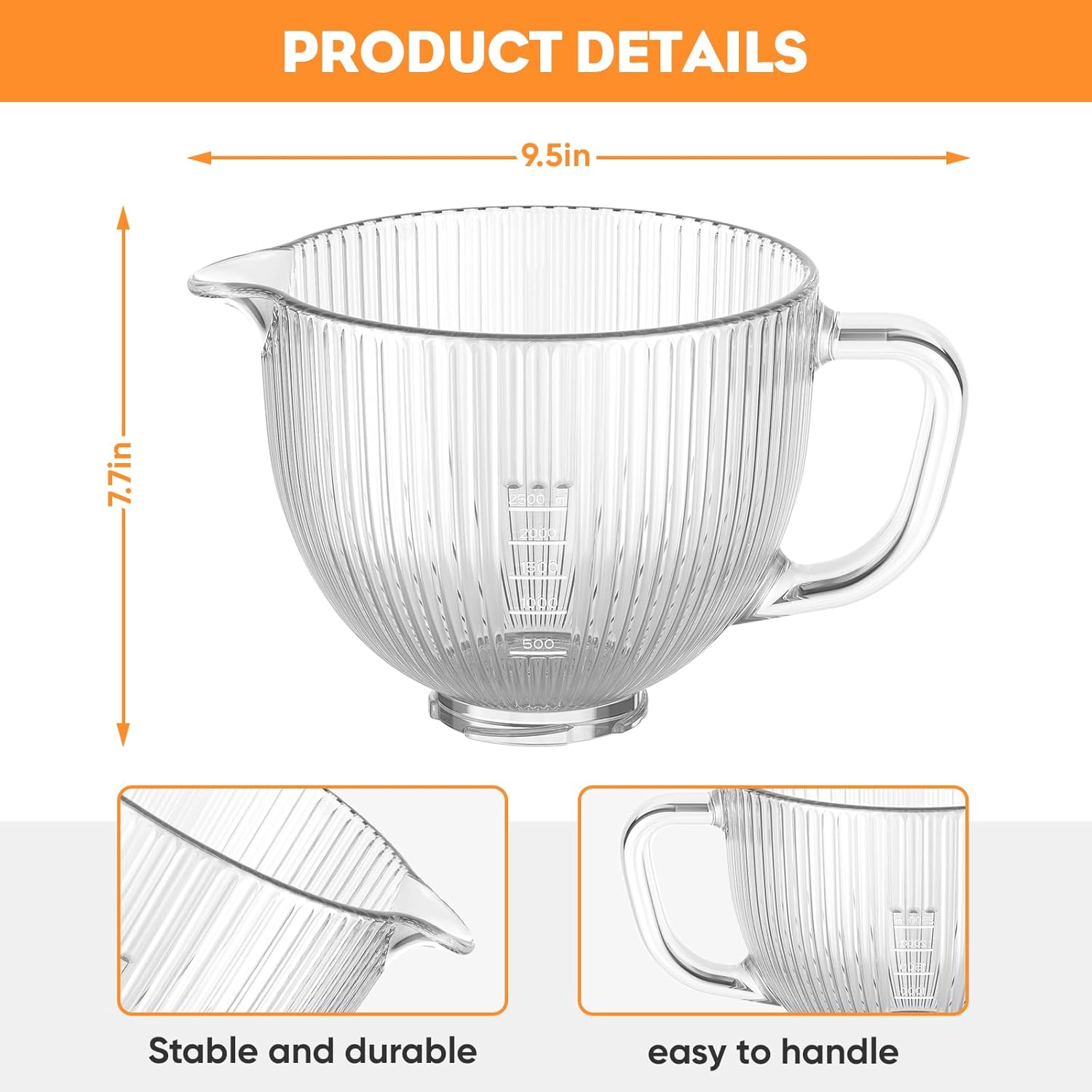 GVODE glazen kom voor Kitchena - Kitchen Appliances Kitchenaid recensie en prijs