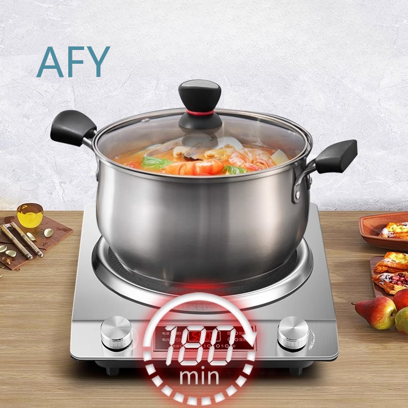 220V concave inductiekookplaat - Induction Cooktop Portable recensie en prijs