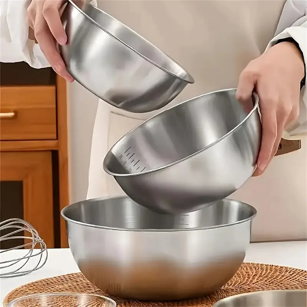 1-3-delige RVS kommenset met w - Kitchen Appliances Organizer recensie en prijs