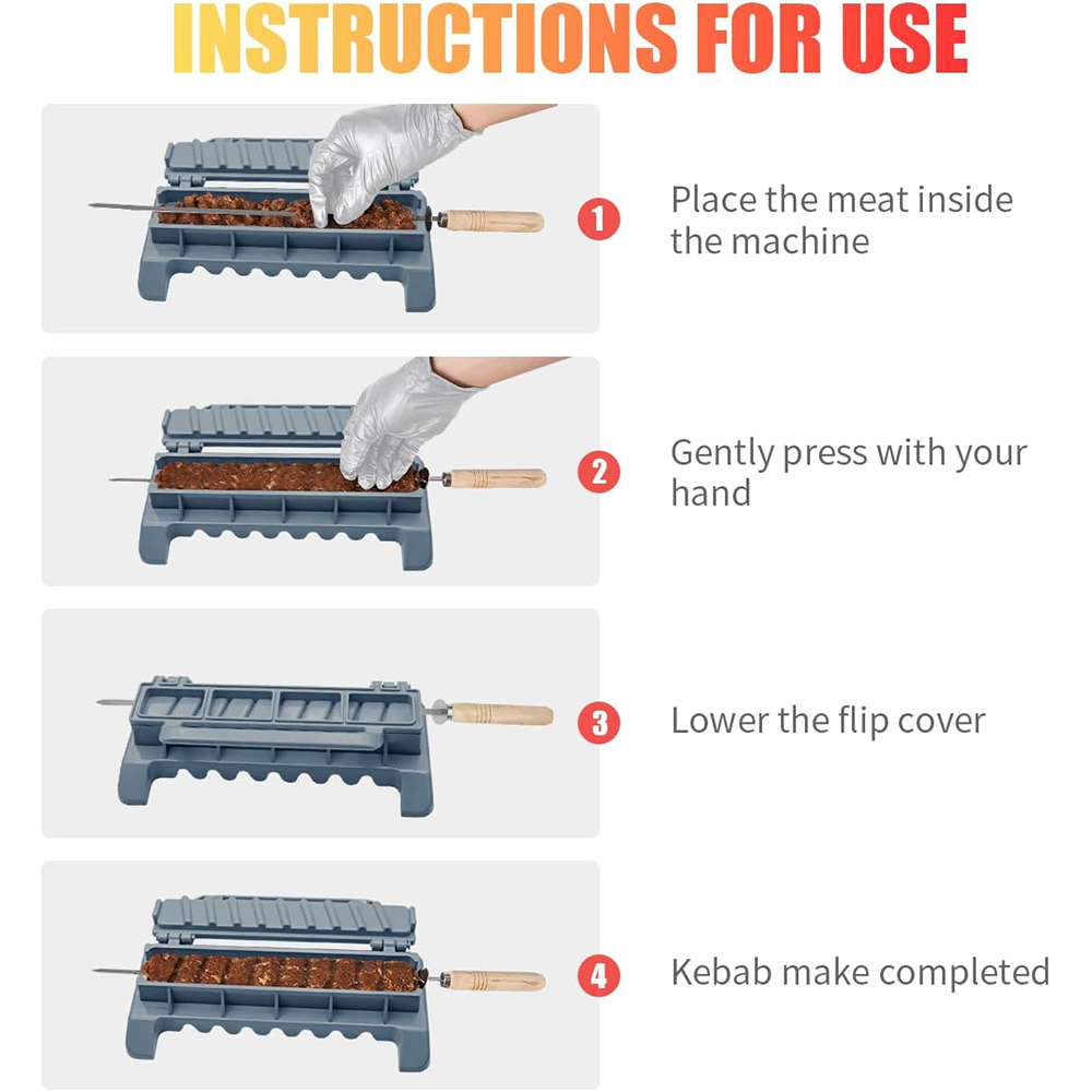 LMETJMA Grote Kebab Maker Pers - Sandwich Press Grill recensie en prijs