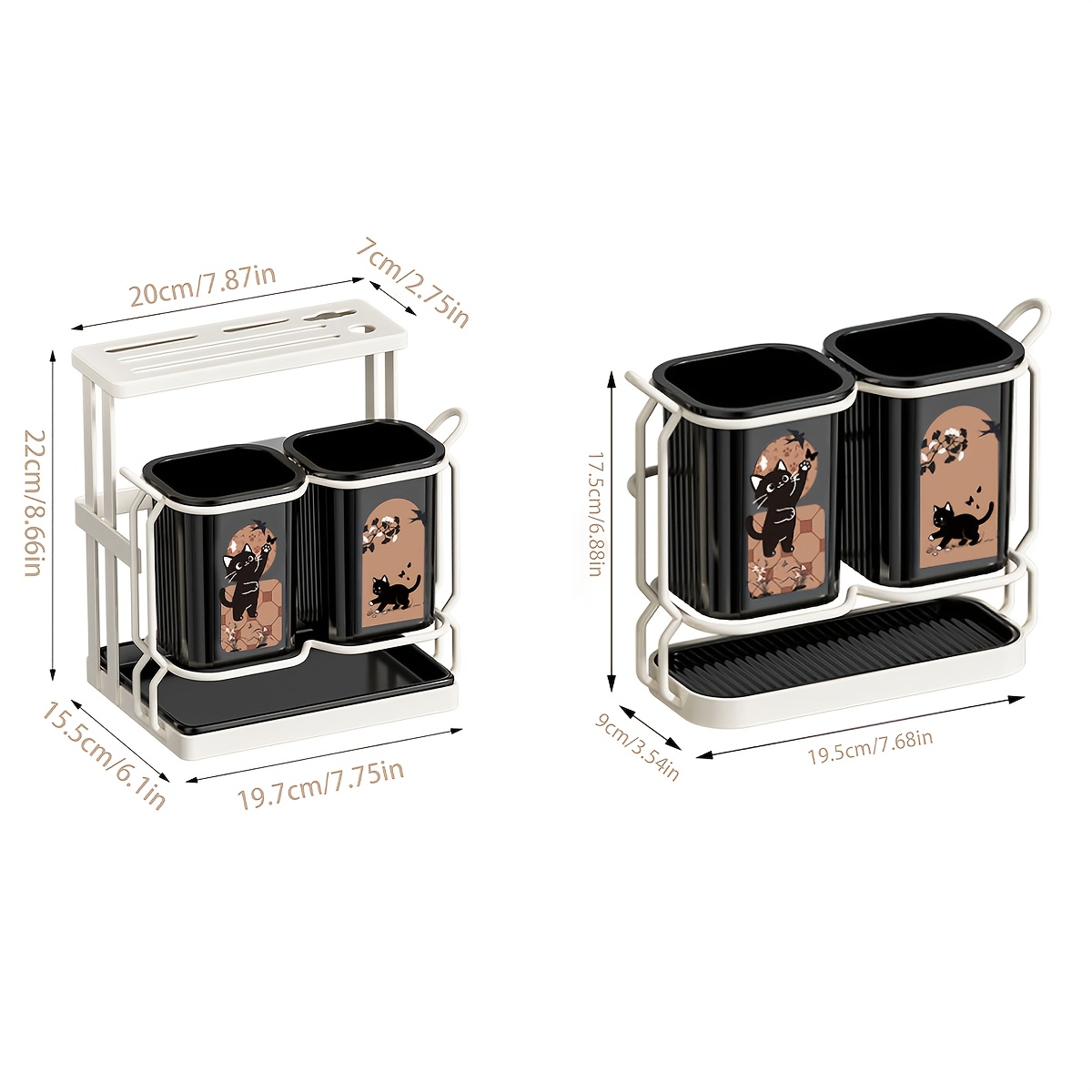 1 stuk keukenhulp- en messenor - Kitchen Appliances Storage recensie en prijs