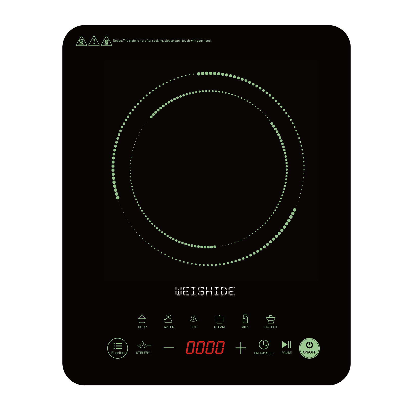 Multifunctionele inductiekookp - Induction Cooktop Portable recensie en prijs