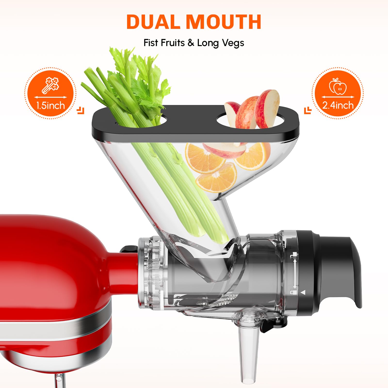 Kauwende sapcentrifuge-aanbouw - Kitchen Appliances Kitchenaid recensie en prijs
