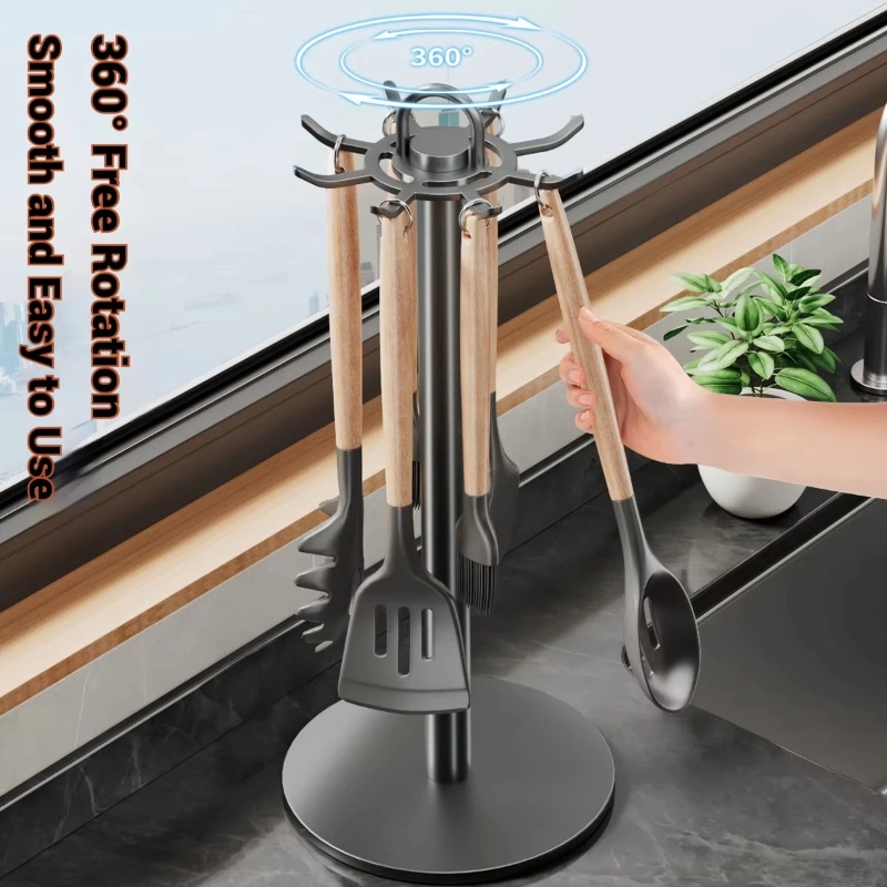 360 °   Draaibaar keukengerei- - Kitchen Appliances Storage recensie en prijs