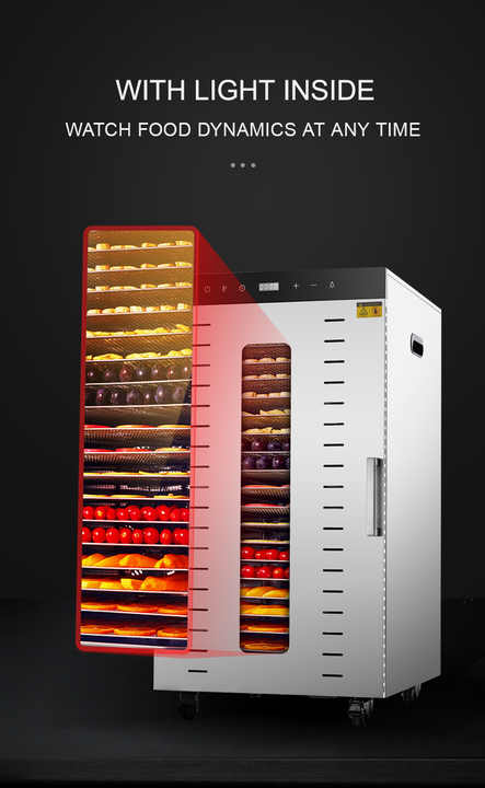 o*-20 Schalen RVS Commerciële  - Dehydrator Tray Electric recensie en prijs