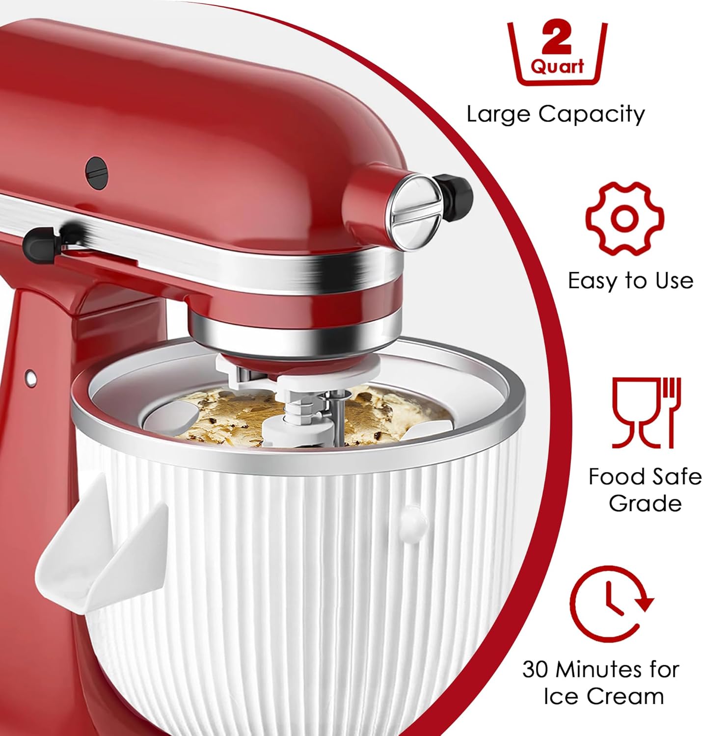 IJsmachine-opzetstuk voor Kitc - Kitchen Appliances Kitchenaid recensie en prijs